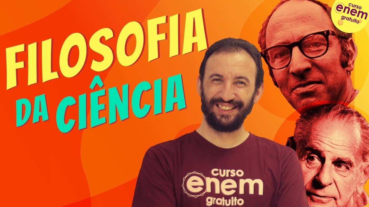 Thumbnail: FILOSOFIA DA CIÊNCIA | Resumo de Filosofia para o Enem. Professor Alan Ghedini