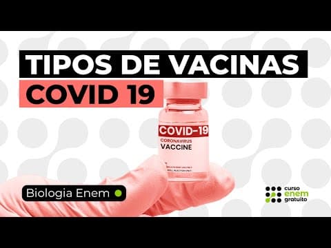 Thumbnail da aula: COVID-19: tipos de vacina | Biologia para o Enem | Cláudia Aguiar