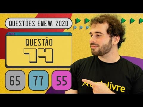 Thumbnail da aula: ENEM 2020 | Grécia antiga | Questão 74 (caderno amarelo)