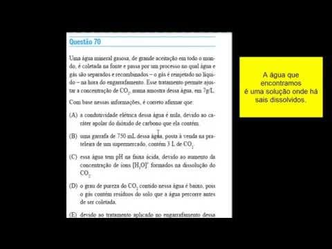 Thumbnail da aula: VUNESP 2011A - 1ºfase - RESOLUÇÃO da prova de QUÍMICA -Professor Vinícius Dias