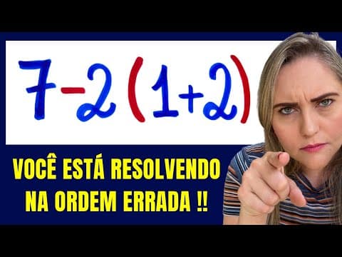 Thumbnail da aula: 🤔😱 1 OU 15 ?? QUAL É A RESPOSTA CERTA ?? Matemática básica todo dia.📚🚀