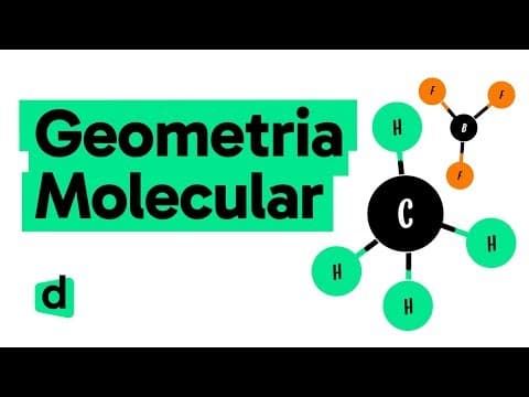 Thumbnail da aula: GEOMETRIA MOLECULAR | QUER QUE DESENHE | MAPA MENTAL | DESCOMPLICA