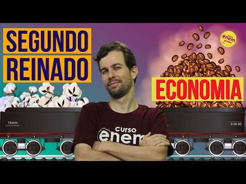 Thumbnail da aula: SEGUNDO REINADO: ECONOMIA | Resumo de História do Brasil para o Enem