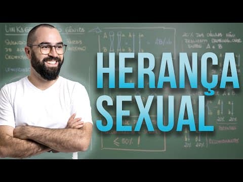 Thumbnail da aula: Herança Sexual - Aula 14 - Módulo II: Genética | Prof. Gui