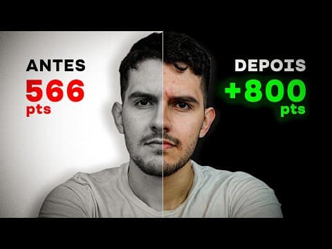 Thumbnail da aula: O ERRO que está destruindo sua preparação para o ENEM (e você nem percebeu)
