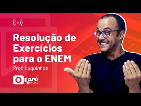 Thumbnail da aula: Literatura - Resolução de Exercícios Para o ENEM - Prof. Luquinhas