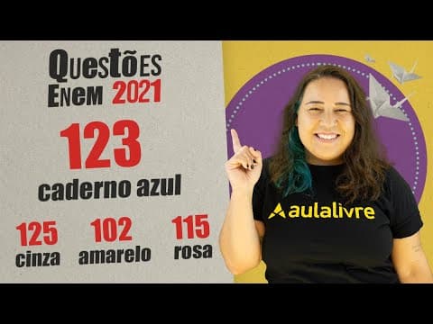 Thumbnail da aula: ENEM 2021 I Botânica I Questão 123