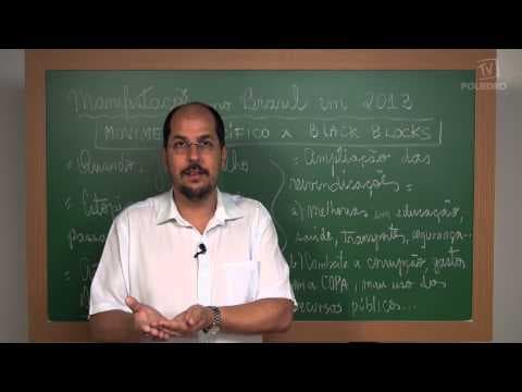 Thumbnail da aula: Videoaulas Poliedro | Enem | Manifestações no Brasil em 2013