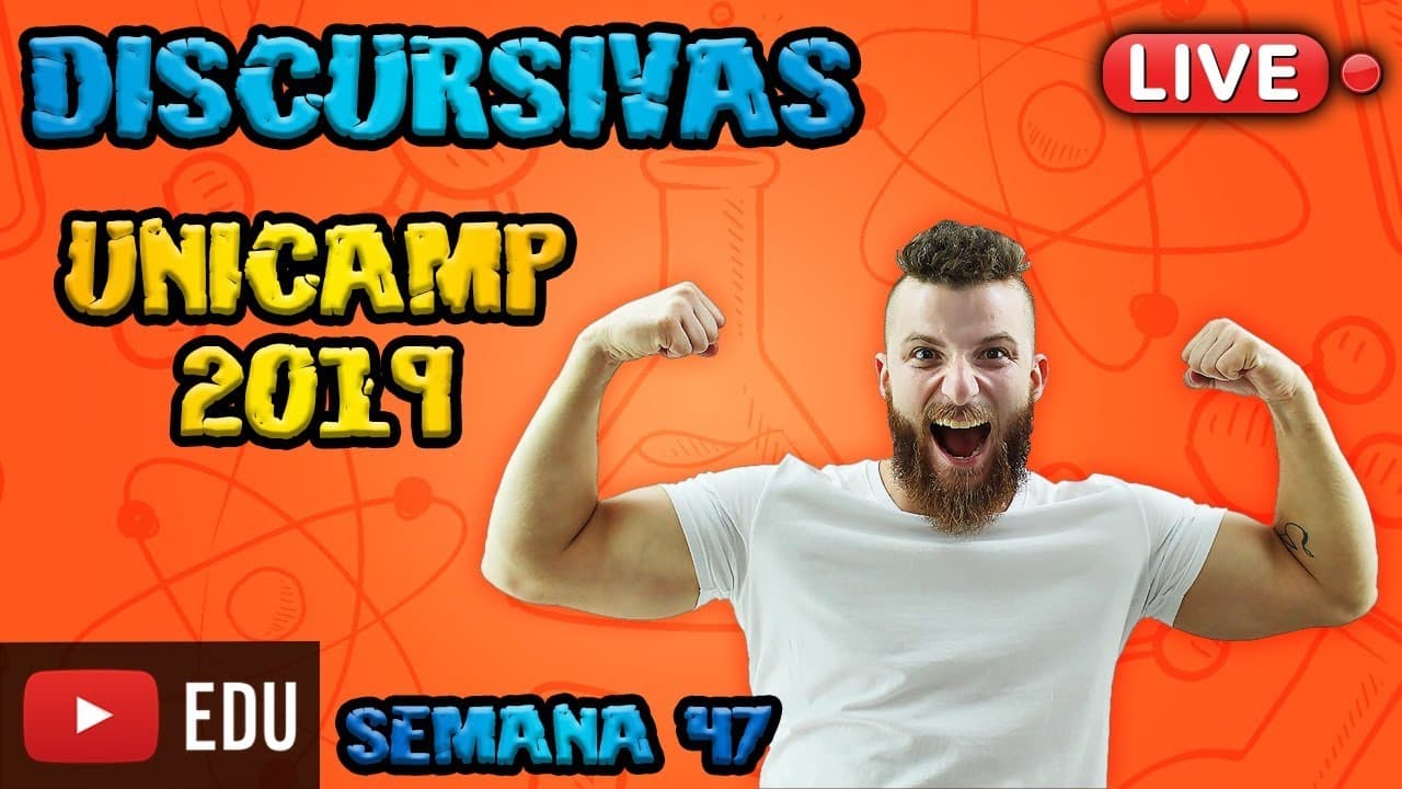 Thumbnail: LIVE UNICAMP 2020 - SEGUNDA FASE