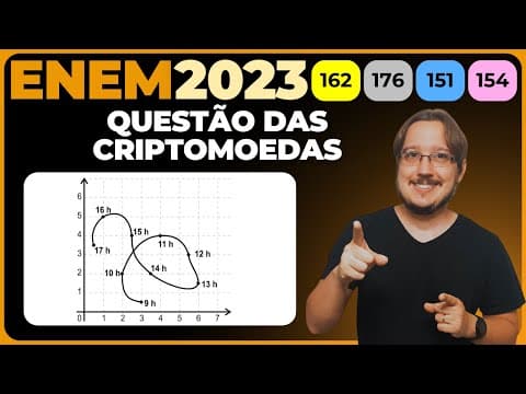 Thumbnail da aula: ENEM 2023 || Análise de Gráfico || Um investidor iniciante observou o gráfico que apresenta a