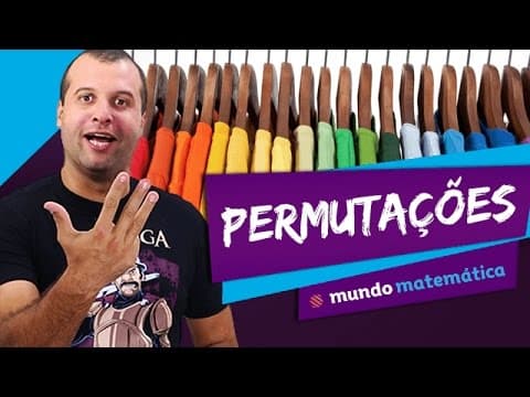 Thumbnail da aula: ✳️ Análise Combinatória (2/4): Permutações - Matemática - ENEM