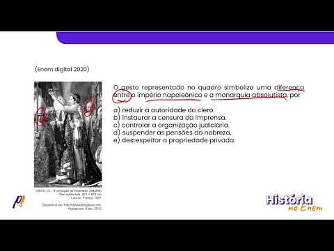 Thumbnail da aula: ENEM DIGITAL 2020 - IDADE CONTEMPORÂNEA: DA FRANÇA REVOLUCIONÁRIA À 1ª GRANDE GUERRA | O gesto...