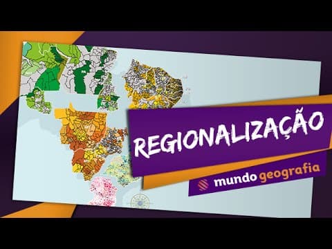 Thumbnail da aula: 📌 Regionalização (1/2) - Geografia - ENEM