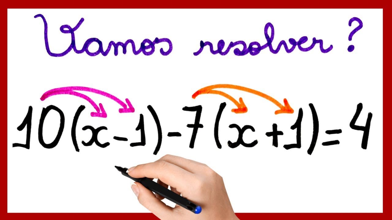 Thumbnail: VAMOS RESOLVER EQUAÇÃO DO 1º GRAU???