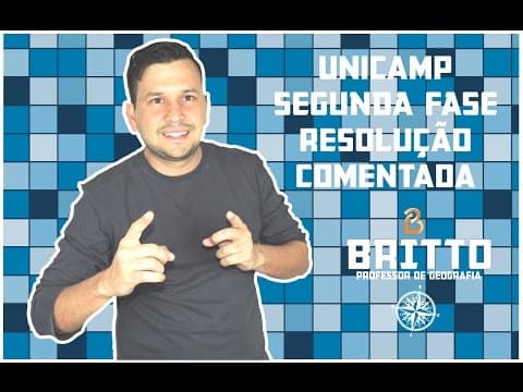 Thumbnail da aula: UNICAMP 2ª Fase: Resolução comentada da Prova de Geografia