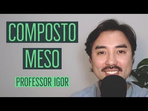Thumbnail da aula: Isômero Meso | Compostos Meso | Aula 36