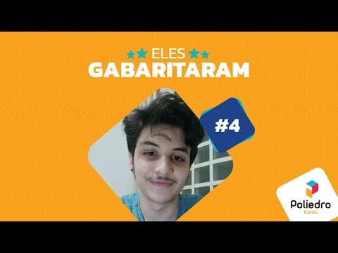 Thumbnail da aula: Eles Gabaritaram | Redação Fuvest | #4