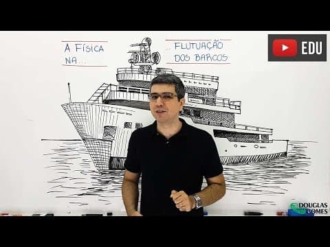 Thumbnail da aula: A Física na flutuação dos barcos