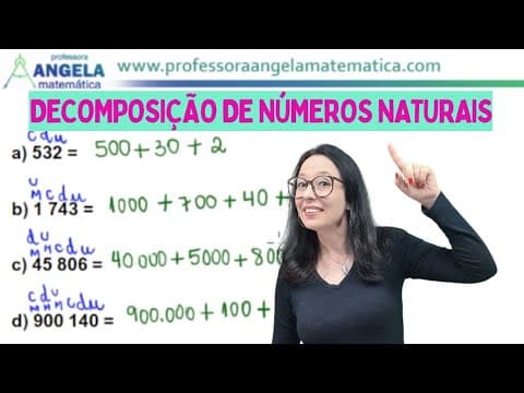 Thumbnail da aula: DECOMPOSIÇÃO DE NÚMEROS NATURAIS