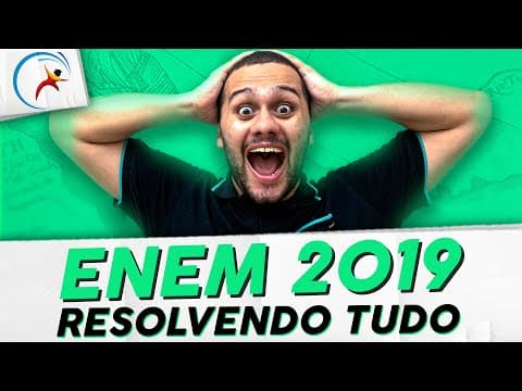 Thumbnail da aula: Resolvendo TODAS AS QUESTÕES do ENEM 2019 - SOS História {Prof.Pedro Riccioppo}