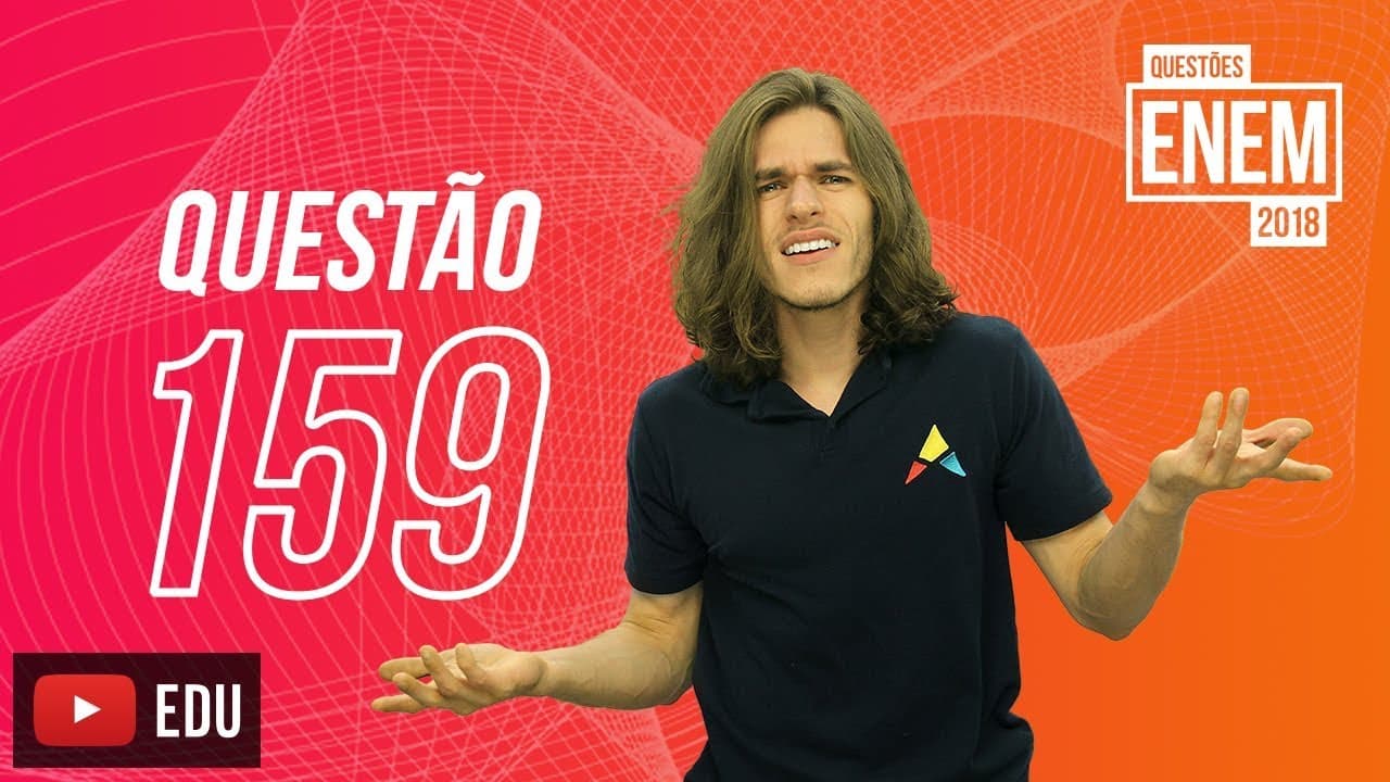 Thumbnail: Enem 2018 | Geometria | Questão 159 (caderno amarelo)