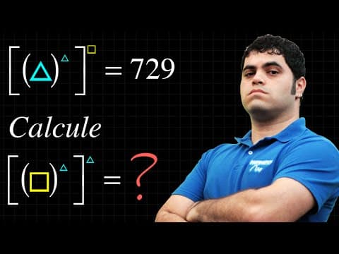 Thumbnail da aula: Você Consegue Resolver esse Desafio de Potenciação? | Matemática Rio