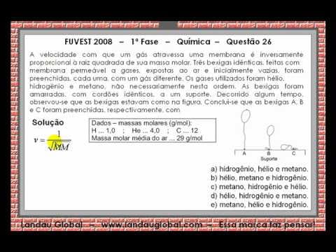 Thumbnail da aula: FUVEST 2008 QUI Q26