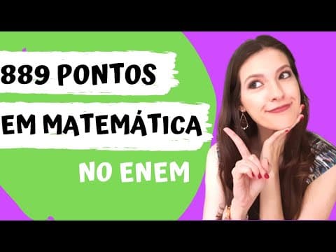 Thumbnail da aula: COMO APRENDER MATEMÁTICA para o ENEM e acertar mais QUESTÕES