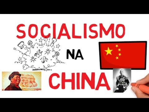 Thumbnail da aula: SOCIALISMO NA CHINA E SOCIALISMO DE MERCADO