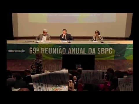 Thumbnail da aula: SBPC UFMG 2017 OS DESAFIOS DA PÓS-GRADUAÇÃO