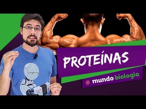 Thumbnail da aula: 🧬 Bioquímica (4/5): Proteínas - Biologia - ENEM