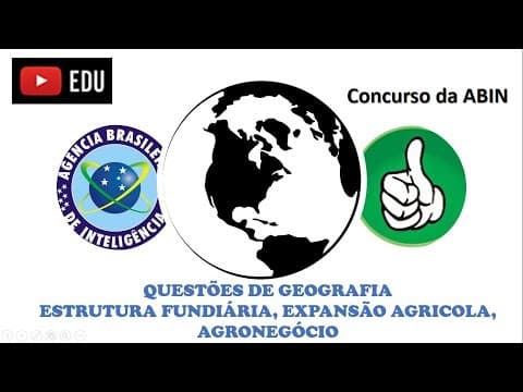 Thumbnail da aula: Questões para ABIN (Ciências Humanas e Geografia) 🕵️😎