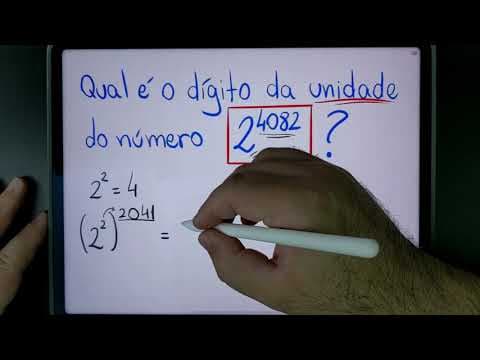 Thumbnail da aula: 🤯 Você Consegue Descobrir O DÍGITO DA UNIDADE DE UMA POTENCIAÇÃO?