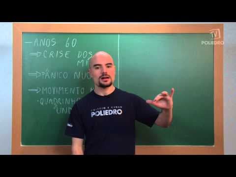 Thumbnail da aula: Videoaulas Poliedro | Enem | Os anos 60 - A explosão da insegurança e os quadrinhos