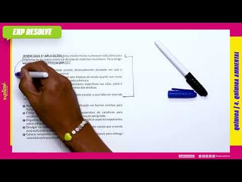 Thumbnail da aula: UMA ESCOLA INICIOU O PROCESSO EDUCATIVO PARA IMPLANTAÇÃO DA COLETA (...) | QUÍMICA AMBIENTAL