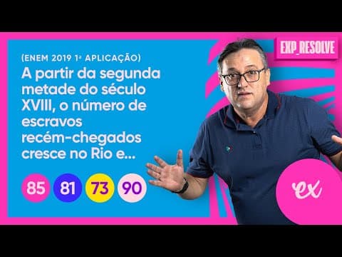 Thumbnail da aula: A PARTIR DA SEGUNDA METADE DO SÉCULO XVIII (...) | CRISE DO SISTEMA COLONIAL E CICLO DA MINERAÇÃO