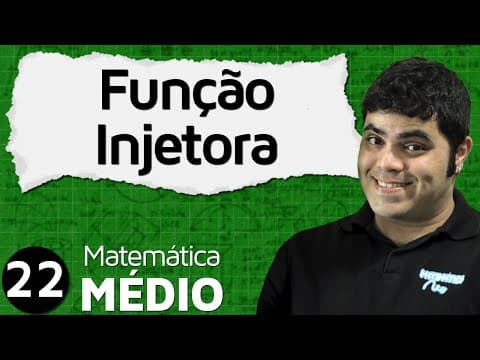 Thumbnail da aula: Função Injetora ou Função Injetiva | MEM #22