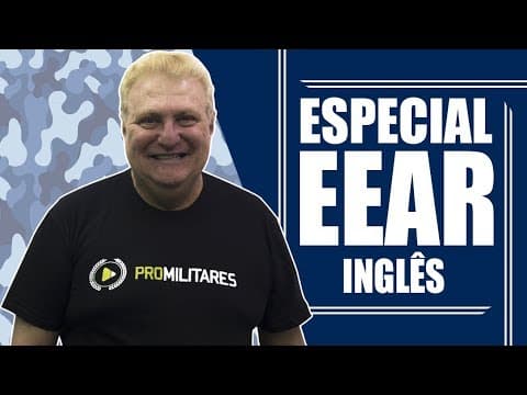 Thumbnail da aula: ESPECIAL EEAR - Resolução da prova 2015 - Inglês Prof. Donizeti