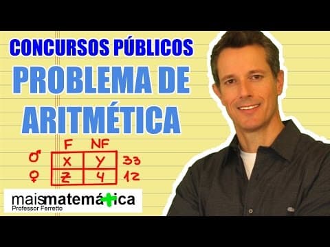 Thumbnail da aula: Questão 20: Problema de Aritmética