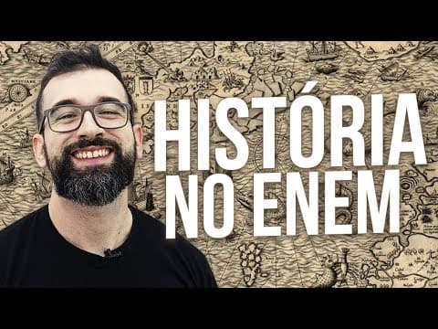 Thumbnail da aula: PRINCIPAIS TÓPICOS DE HISTÓRIA PARA O ENEM | Prof. Marcelo Lameirão