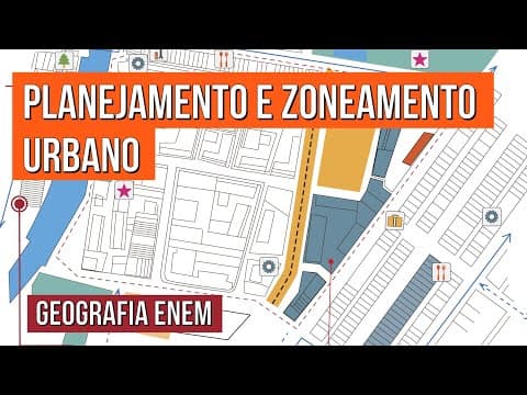 Thumbnail da aula: PLANEJAMENTO E ZONEAMENTO URBANO | Geografia | Recomposição de Aprendizagem | Eduardo