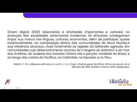 Thumbnail da aula: ENEM DIGITAL 2020 - IDADE MODERNA: AS REVOLUÇÕES QUE MUDARAM O MUNDO | Associados a atividades...