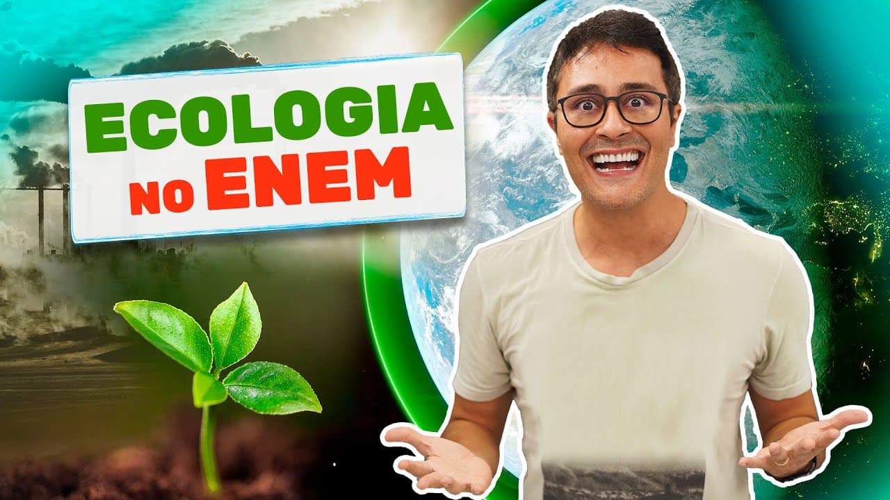 Thumbnail: Como ECOLOGIA é cobrada no ENEM | Prof. Paulo Jubilut