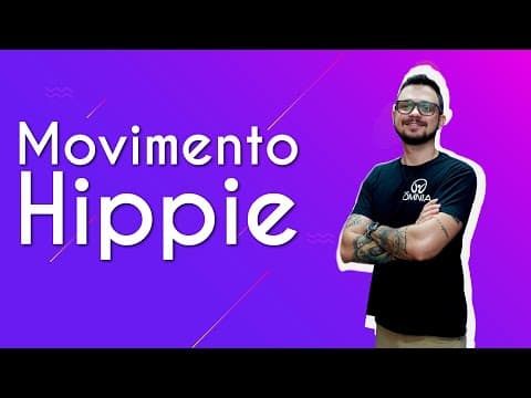 Thumbnail da aula: Movimento Hippie - Brasil Escola