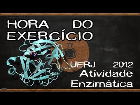 Thumbnail da aula: Atividade enzimática - UERJ 2012