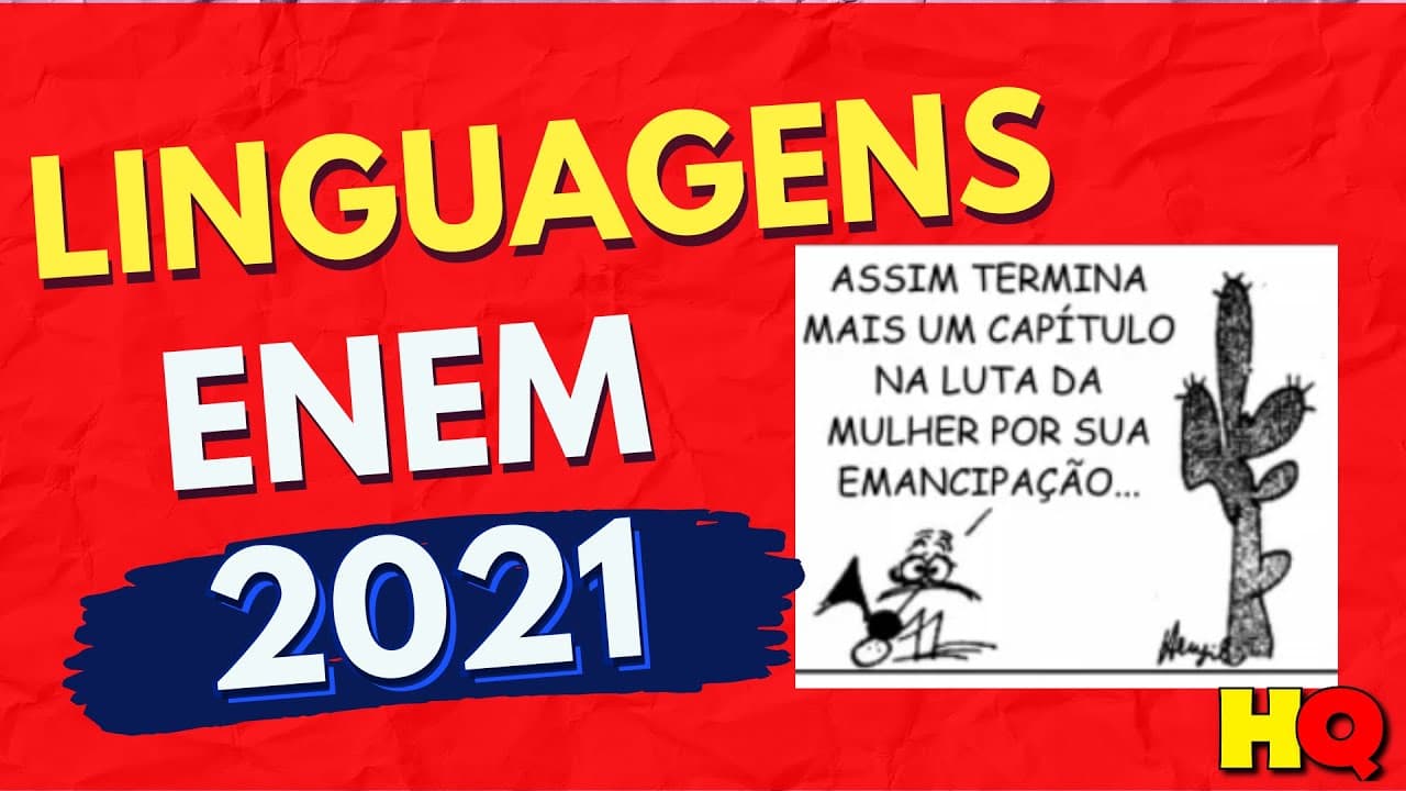 Thumbnail: ENEM 2021 - Quando neném nascer renunciarei