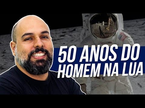 Thumbnail da aula: 50 ANOS DO HOMEM NA LUA | Prof. Rafael Chaves