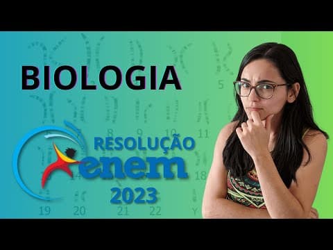 Thumbnail da aula: RESOLUÇÃO ENEM 2023 | Pais com síndrome de Down A síndrome de Down é uma alteração genética ...