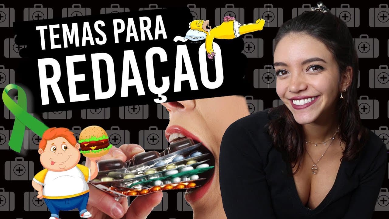 Thumbnail: TEMAS PARA A REDAÇÃO DO ENEM: SAÚDE (parte 3) - Débora Aladim