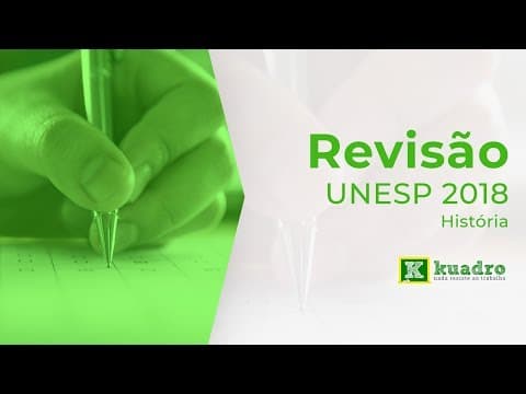 Thumbnail da aula: História - Resolução Unesp 2018 - Prof. Nicolás